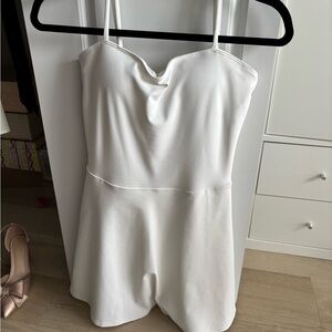 Forever 21 White dress with shorts